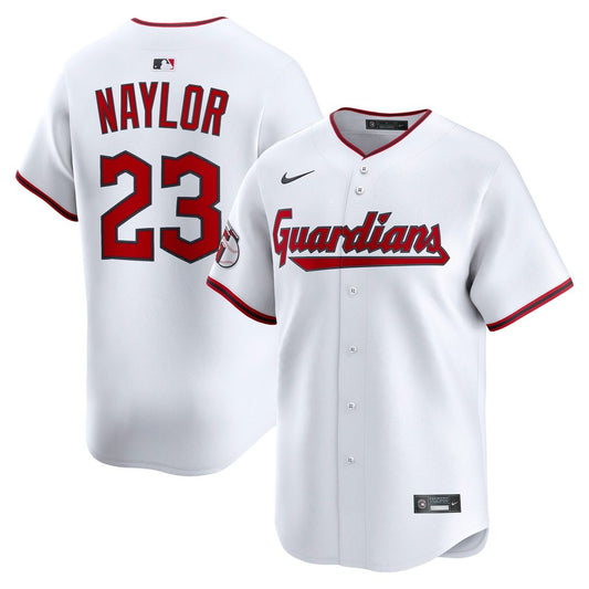 Bo Naylor Cleveland Guardians Nike Home Player Limited Jersey - White