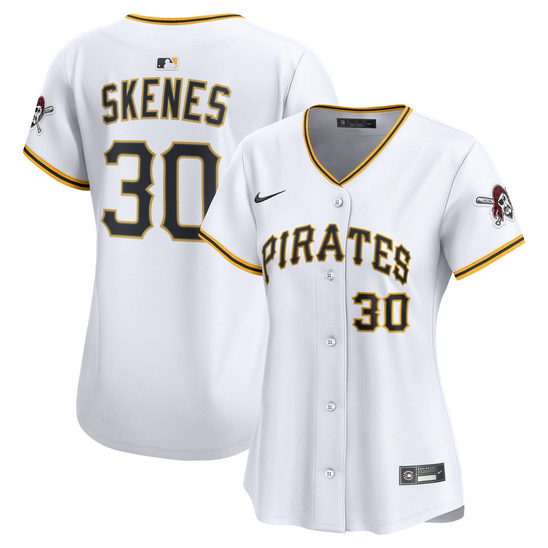 Paul Skenes Pittsburgh Pirates Nike Women's Home Player Limited Jersey - White