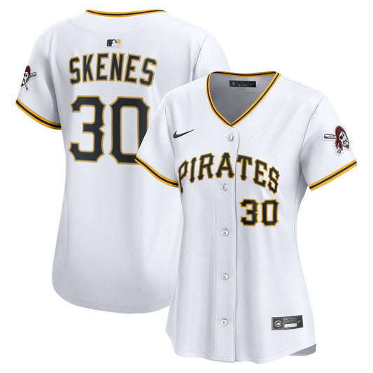 Paul Skenes Pittsburgh Pirates Nike Women's Home Player Limited Jersey - White