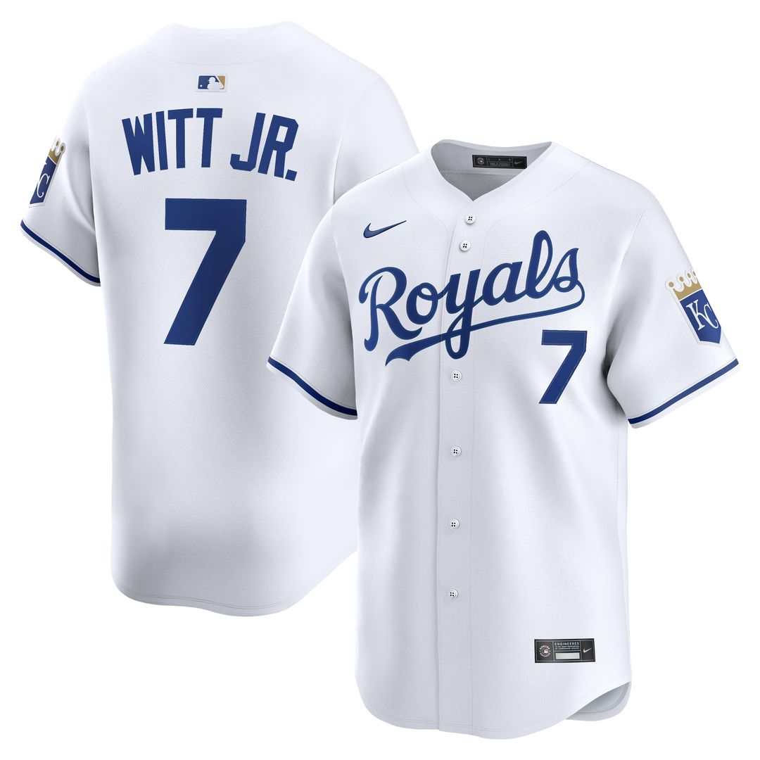 Bobby Witt Jr. Kansas City Royals Nike Home Player Limited Jersey - White