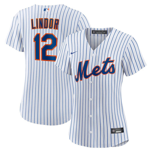 Francisco Lindor New York Mets Nike Women's Home Player Replica Jersey - White