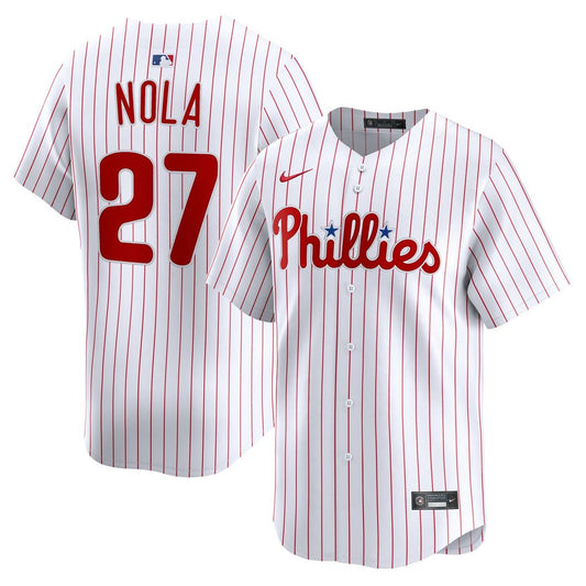 Aaron Nola Philadelphia Phillies Nike Home Player Limited Jersey - White