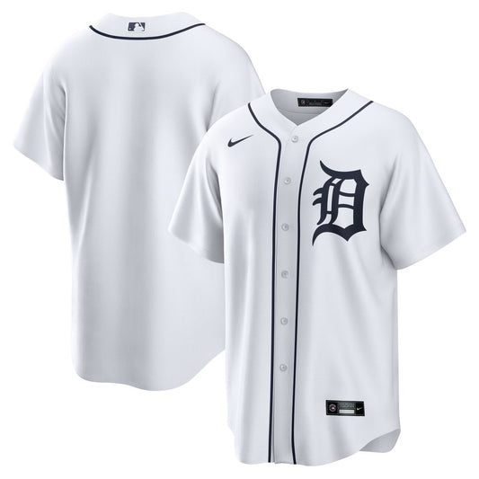 Detroit Tigers Nike Home Team Replica Jersey - White