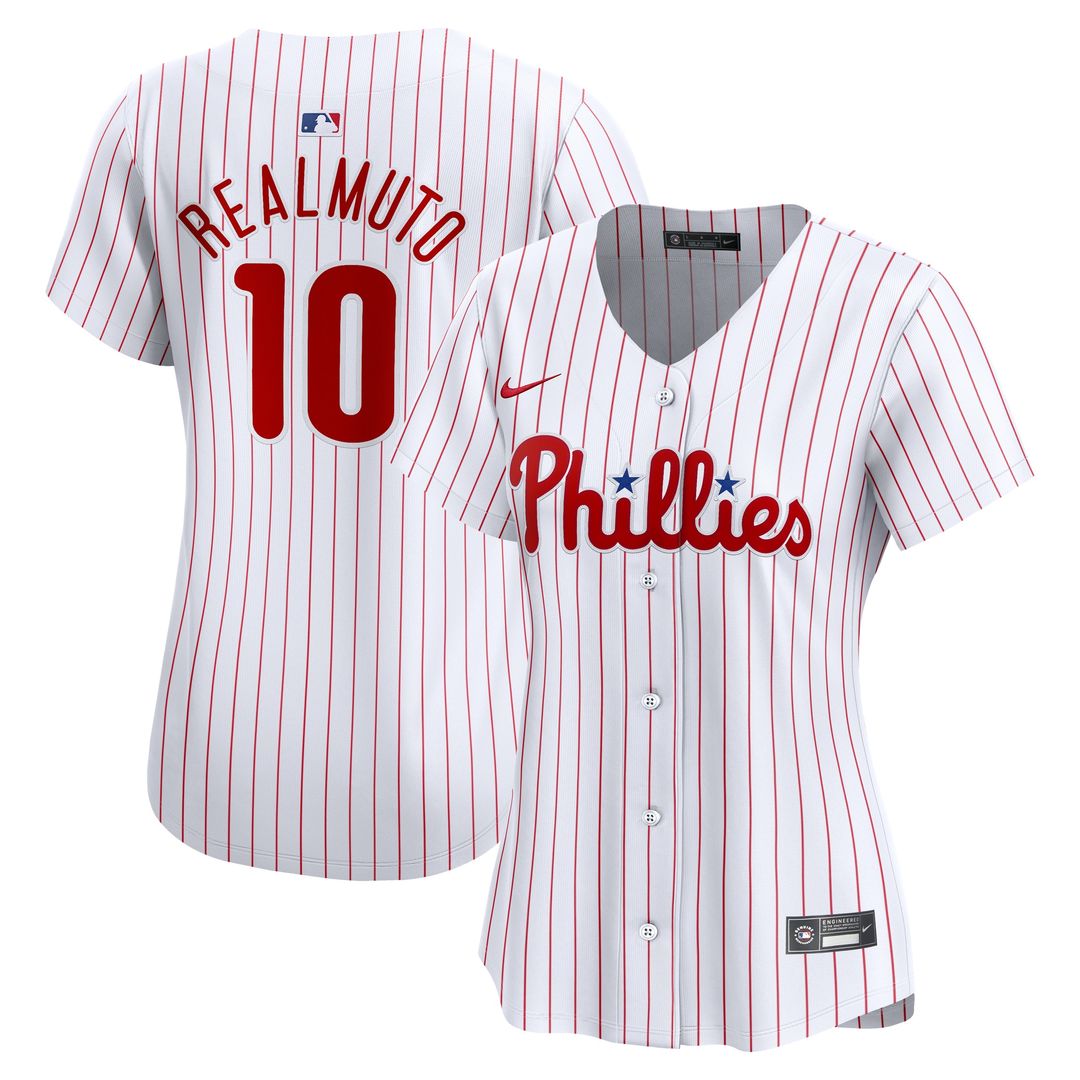 J.T. Realmuto Philadelphia Phillies Nike Women's Home Player Limited Jersey - White