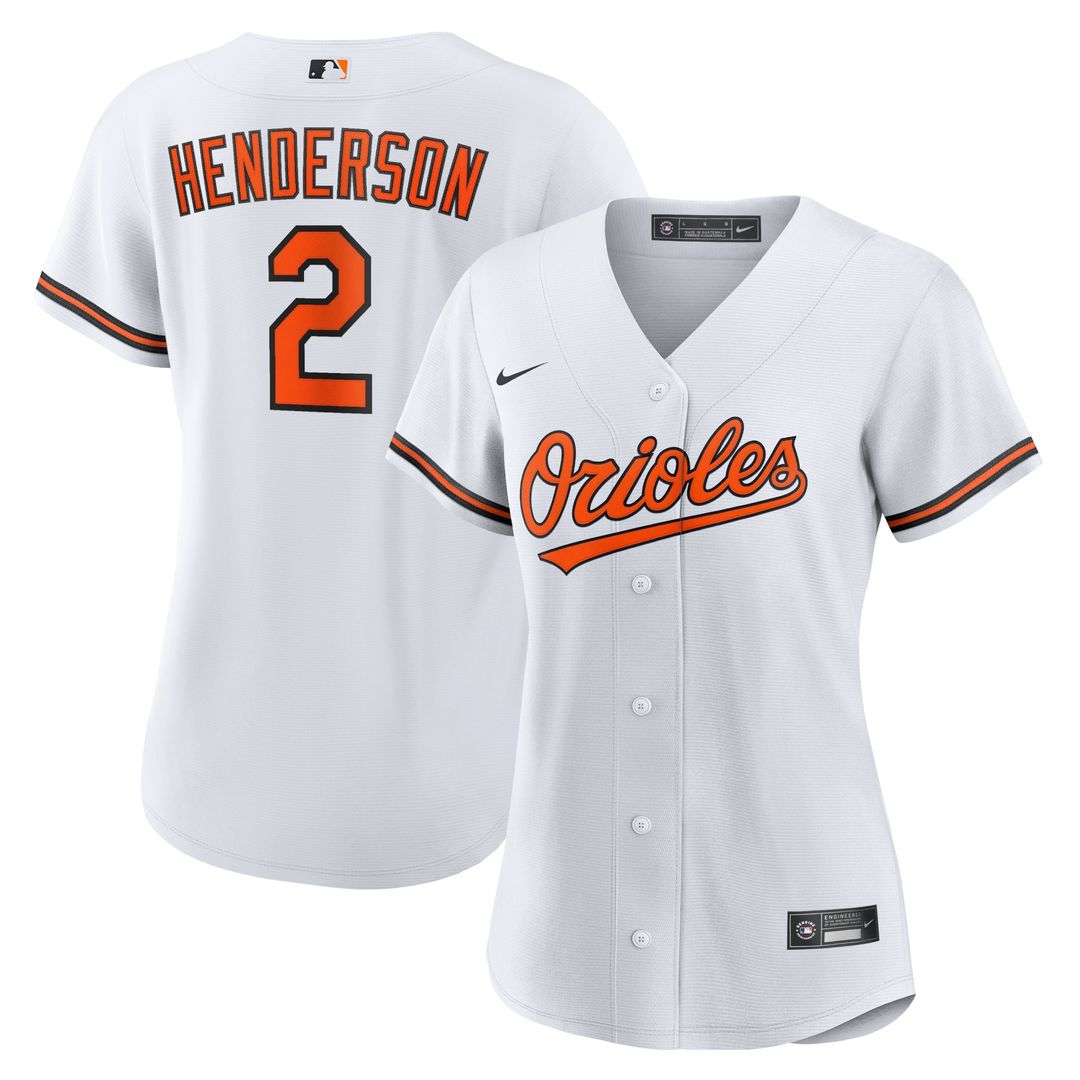 Gunnar Henderson Baltimore Orioles Nike Women's Player Replica Jersey - White