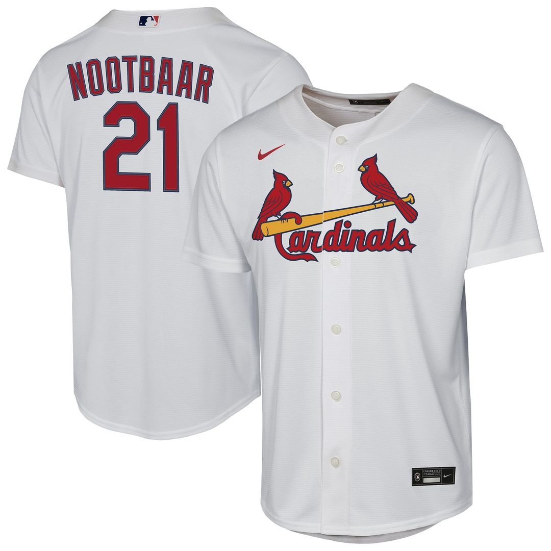 Lars Nootbaar St. Louis Cardinals Nike Youth Home Player Replica Jersey - White