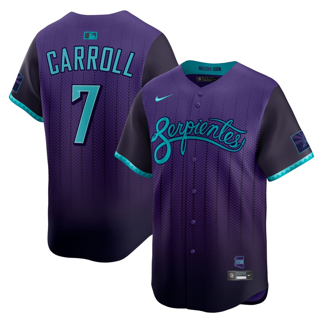 Corbin Carroll Arizona Diamondbacks Nike 2025 City Connect Player Limited Jersey - Purple