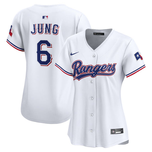 Josh Jung Texas Rangers Nike Women's Home Player Limited Jersey - White