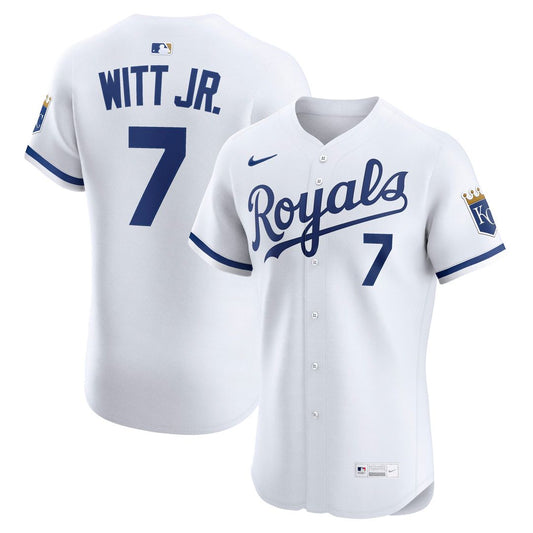 Bobby Witt Jr. Kansas City Royals Nike Home ElitePlayer Jersey - White