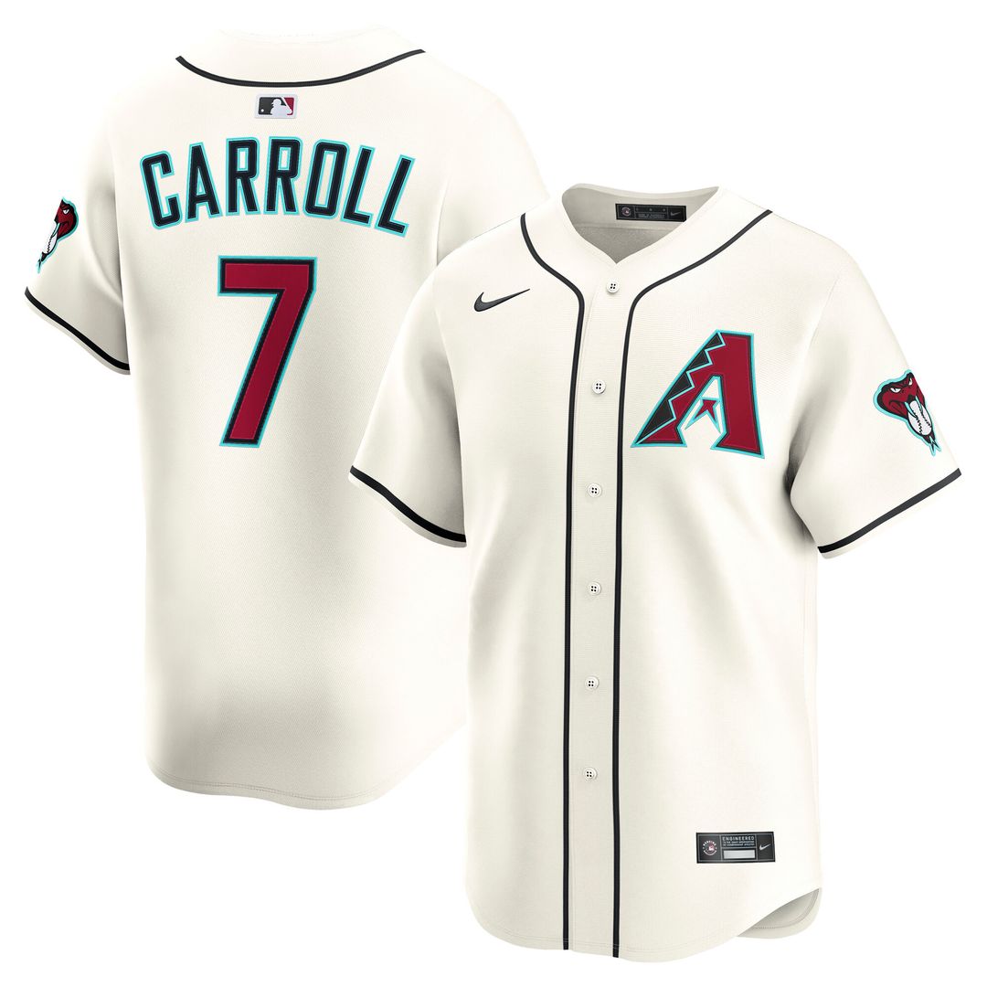 Corbin Carroll Arizona Diamondbacks Nike Home Player Limited Jersey - Cream