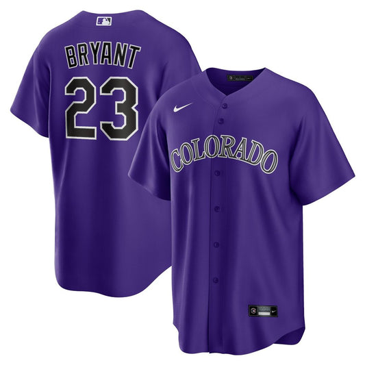 Kris Bryant Colorado Rockies Nike Alternate Player Replica Jersey - Purple
