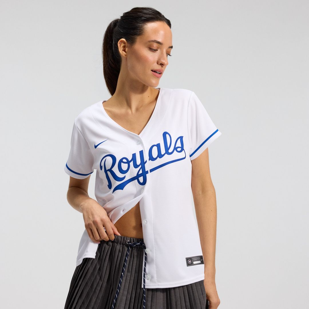 Kansas City Royals Nike Women's Home Team Replica Jersey - White