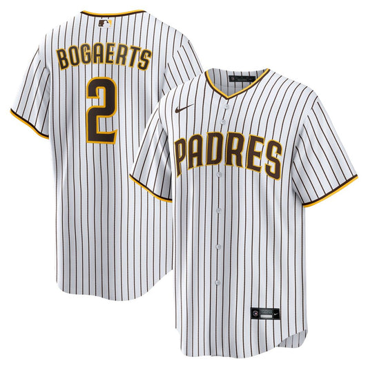 Xander Bogaerts San Diego Padres Nike Home Official Player Replica Jersey - White/Brown