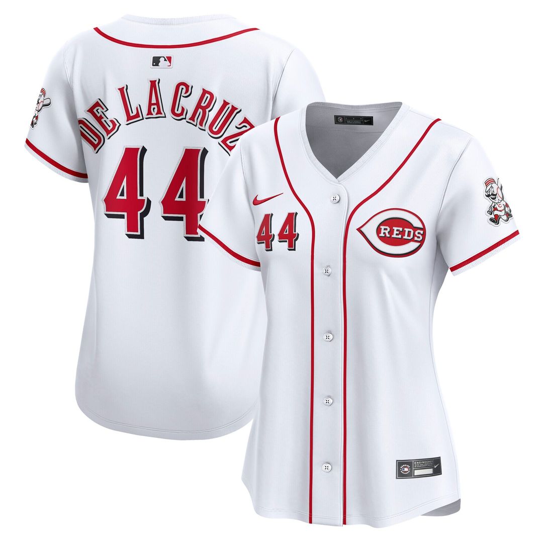 Elly De La Cruz Cincinnati Reds Nike Women's Home Player Limited Jersey - White