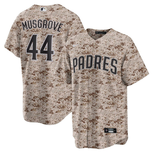 Joe Musgrove San Diego Padres Nike USMC Alternate Player Replica Jersey - Camo