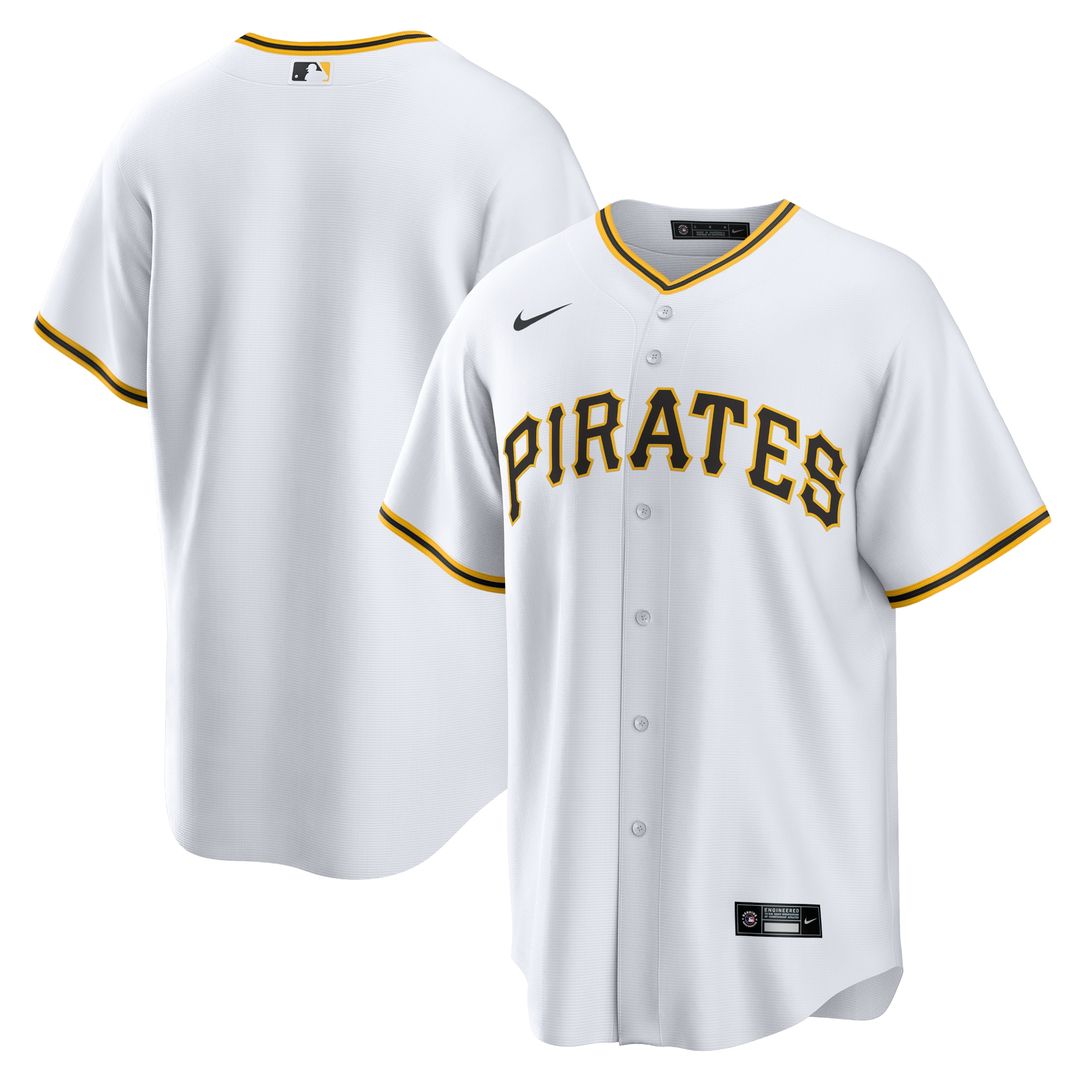 Pittsburgh Pirates Nike Home Team Replica Jersey - White