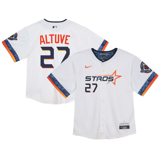 Jose Altuve Houston Astros Nike Infant 2025 City Connect Player Limited Jersey - White